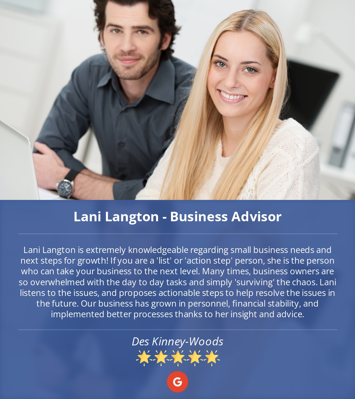 Lani Langton - Reviews